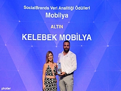 KELEBEK MOBİLYA, SOSYAL MEDYA YÖNETİMİYLE ALTIN ÖDÜLE LAYIK GÖRÜLDÜ!